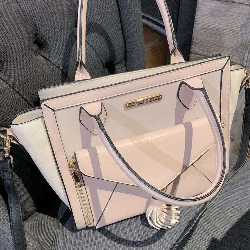 Poppy and Peonies purse